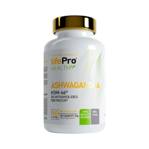 Life Pro Ashwagandha 500Mg Ksm-66 (90 V-Caps)